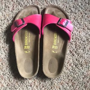Pink One Strap Birkenstocks